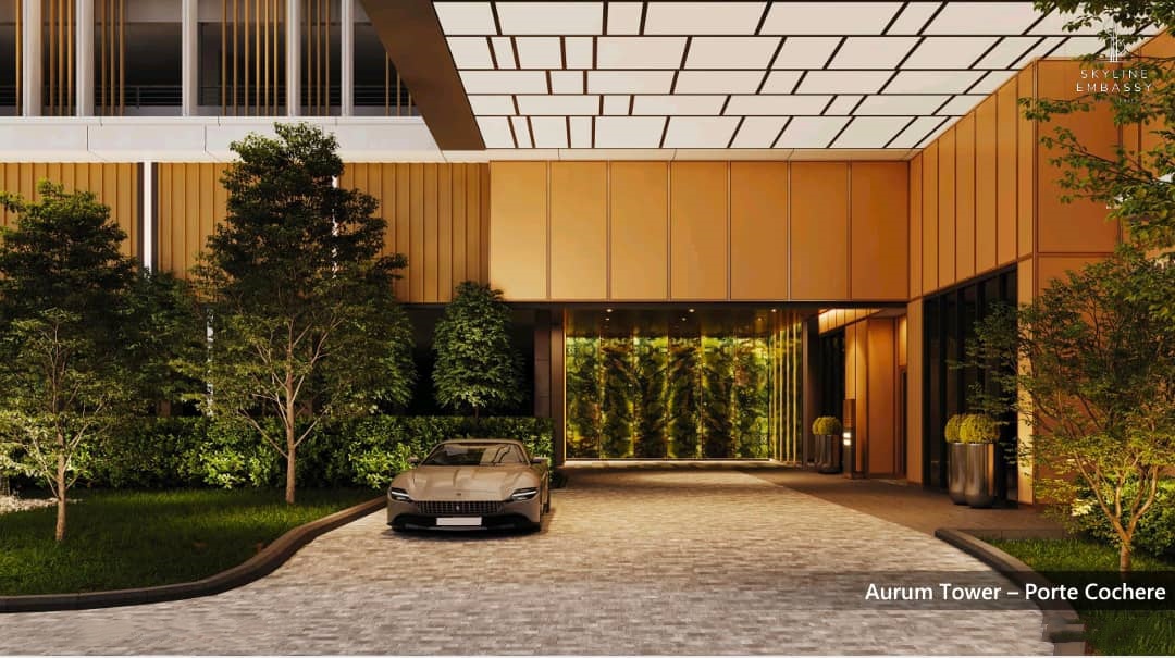 Aurum Tower - Porte Cochere