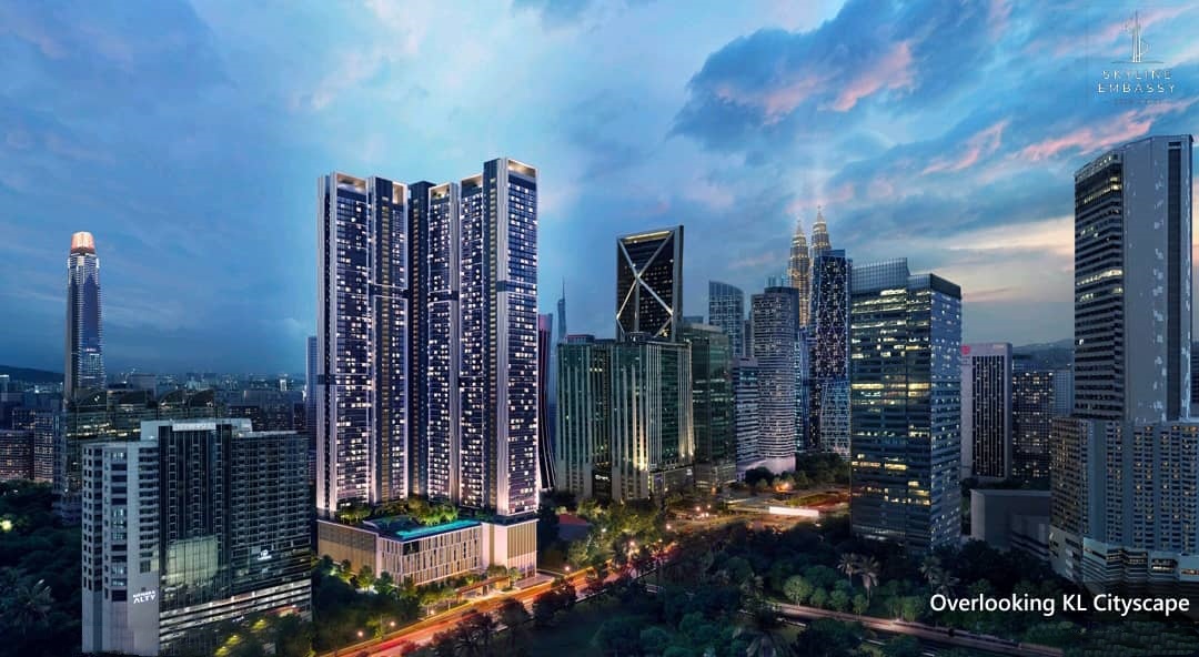 Overlooking KL Cityscape